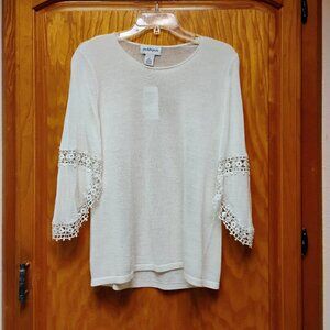 Beautiful Peck & Peck top size small NWT